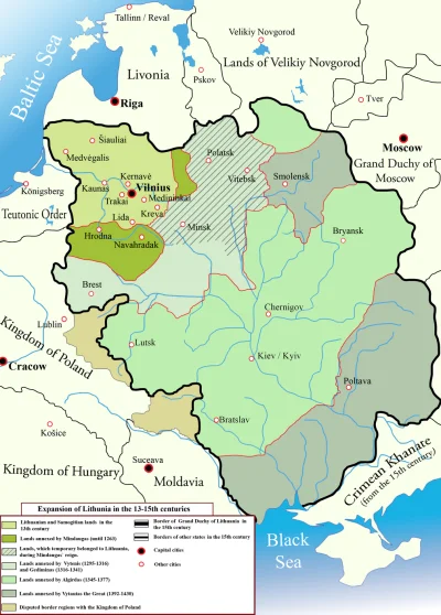 werezzz - @b4994: Dokładnie część dawnych ziem Litwy. Kontynuatorem Księstwa Litewski...