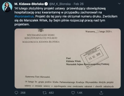 Oastry - @atomowypaczek: tak dokładnie, dlatego 3 tyg przed rządem złożyli projekt us...