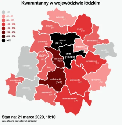 z.....e - Kwarantanny w #lodzkie 
Tym razem dane OFICJALNE z Sanepidów!!!

TOP 3:
...