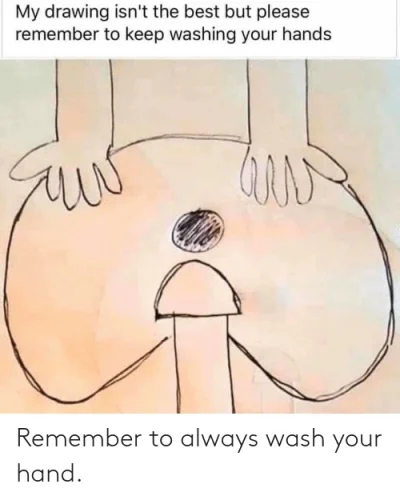 jguten2 - Pamiętajcie żeby często myć ręce.

#koronawirus #covid19 #zdrowie #higien...