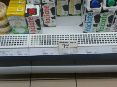 badtek - W okolicach Krakowa są problemy z dostawą mleka. W ostatnim tygodniu ceny po...