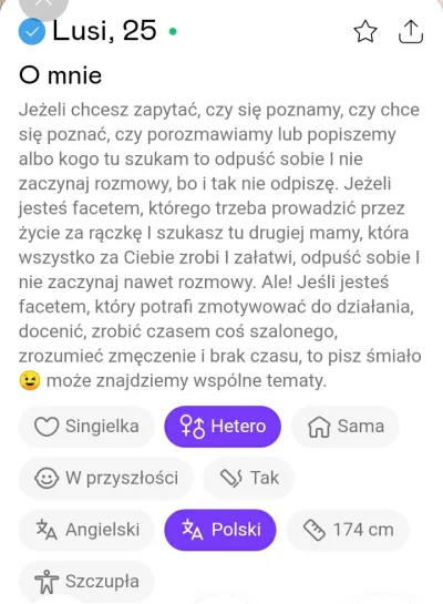 p.....6 - #badoo dodam ze ladna nie jest... Ale wymagania są :-D