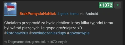 A.....g - @Mieszkopol: Bierz przykład z @BrakPomysluNaNick