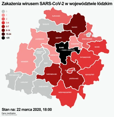 z.....e - #koronawirus w #lodzkie
W nawiasie przyrost od ostatniego update.

#lodz...