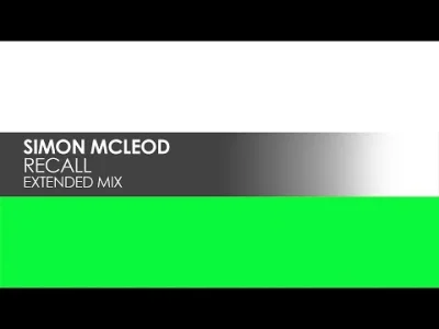 sheepon - Simon McLeod – Recall (2020) [Trance]
#muzyka