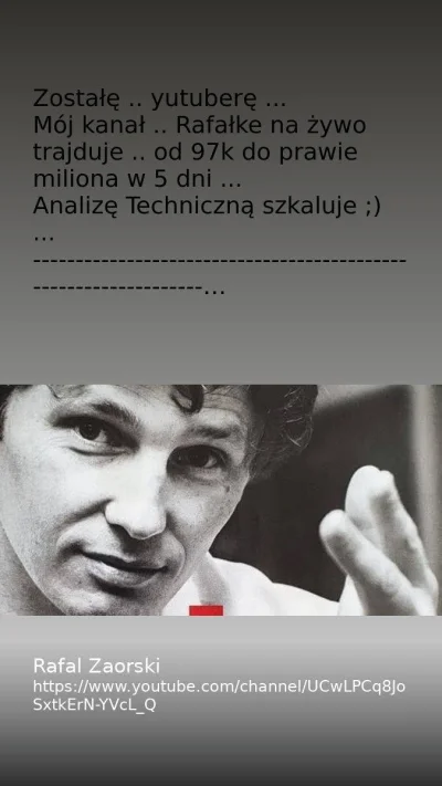 Zapaczony - Rafał Zaorski to jest jednak kocur, ledwo co się wyzerował do zera z XX.0...