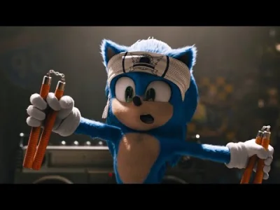 moviejam - @moviejam: Sonic. Szybki jak błyskawica (2020) | Bójka w barze w "slow-mot...