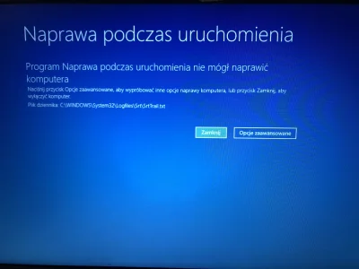 M.....4 - Takie coś mi się pojawia gdy włączyłem laptopa. Jak to naprawić? Naprawa po...