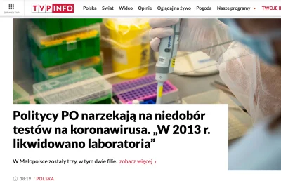 h.....6 - > Wygląda na to, że wirus w Polsce nie zaraża, tylko za granicą.

@MMARS:...