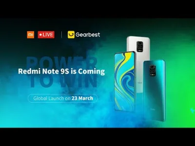 GearBest_Polska - == ➡️ Xiaomi Redmi Note 9S za 911,36 zł ⬅️ ==

Premierowy smartfo...