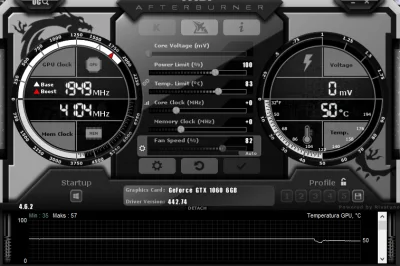 GeneralYiSun - @levusek1992: Zainstalowałem Msi afterburner i podniosłem prędkość wia...
