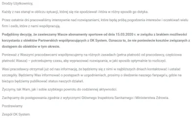 misja_ratunkowa - Tymczasem OK System zawiesza usługi i nie będzie pobierał płatności...