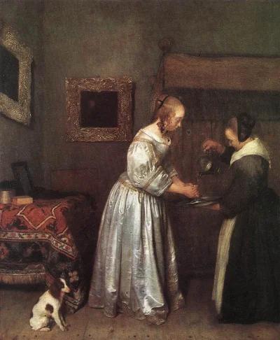 noorey - Gerard ter Borch, Kobieta myjąca ręce (1655)

SPOILER

#sztuka #obrazy #...