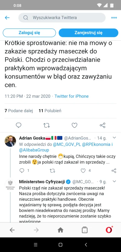 paul43 - Twitter Ministerstwa Zdrowia

#fakenews 
#aliexpress
#koronawirus