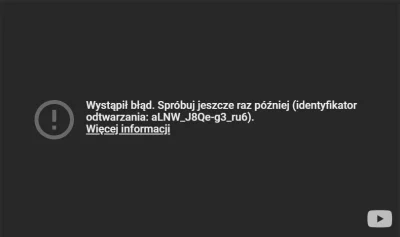 Gity - Od kilku dni nie odtwarza mi filmów z YT na innych domenach np. na wykopie, ja...