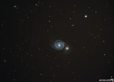 yozue - Galaktyka Wir, M51 - mało materiału bo tylko 9x90s. Następnym razem będzie wi...