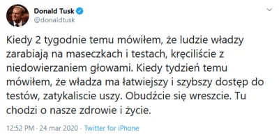 marcelus - Ej, serio kogoś oburza że prezydenta czy członków rządu testuje się w pier...