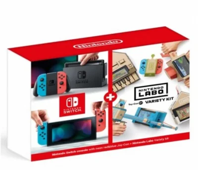 Wypok2 - Nintendo switch z labo variety kit wychodziło tylko od 2019 r, tj. w poprawi...