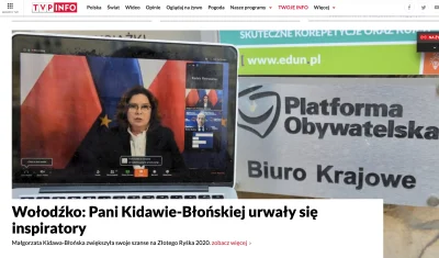 h.....6 - > a to, że tylko Duda prowadzi kampanię to dobrze, on i tak ma wygrać.

@...