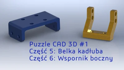 InzynierProgramista - Puzzle CAD 3D. Belka oraz wspornik. Lustra i symetrie

W czwa...