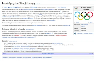 JakubWedrowycz - a wiecie, że poprzednia olimpiada, która się nie odbyła w 1940 r. te...