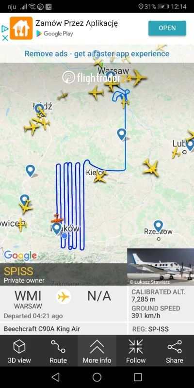 Speleo84 - Wiecie co robi ten samolot?
#lotnictwo #samoloty #flightradar24