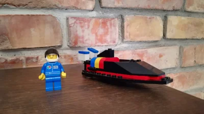 panborsuk - Dziś znów jedno zdjęcie, 6537 Hydro Racer z 1994 roku :) 
#lego #legopan...