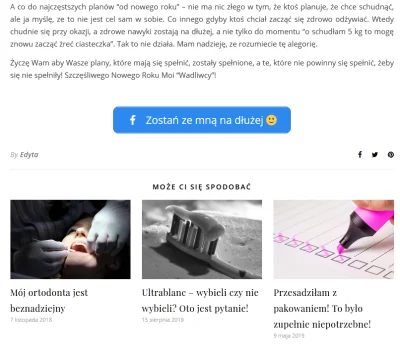 Roksanos - Witam. Jaką wtyczkę typu related posts polecacie? Chciałbym uzyskać efekt ...