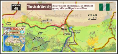 wykopix - Graficzna wersja starć Państwa Islamskiego Zachodniej Afryki z wojskami Nig...