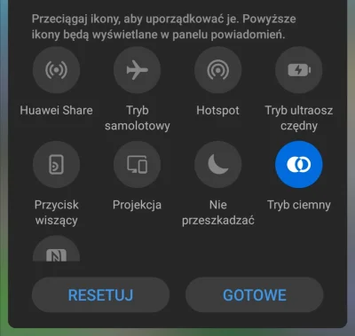 WuDwaKa - Podoba mi się to, że mając tryb ciemny, system wymusza na apkach też ten tr...