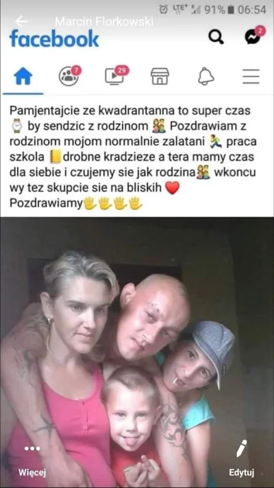 turbo7 - #zostanwdomu #koronawirus #polska
Jak wspaniałe widzieć polską rodzinę pełną...