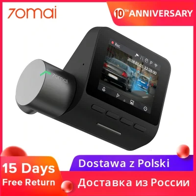 Prostozchin - >> Wideorejestrator Xiaomi 70mai Pro << z wysyłką z Polski ~189 zł

B...