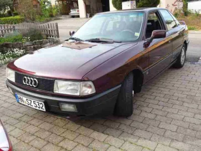 marcez - Audi 80 b3 1986r. 34 lata temu. Jak dla mnie to rekord. Popatrzcie jak wyglą...