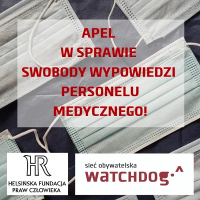 WatchdogPolska - Wraz z Helsińską Fundacją Praw Człowieka wystosowaliśmy list otwarty...