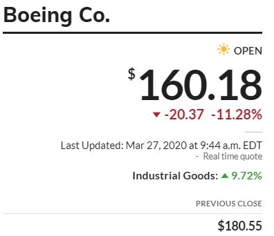 Polasz - Boeing dziś zaczął z buta

#gielda