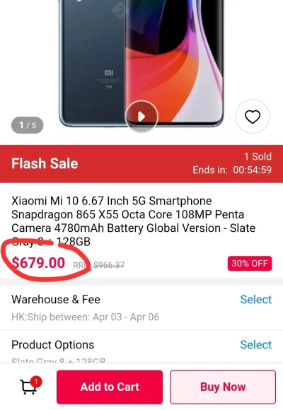 sebekss - 679$ ( ͡° ͜ʖ ͡°) Nie jest źle
 Xiaomi Mi10❗❗❗ Można zamawiać

----------...