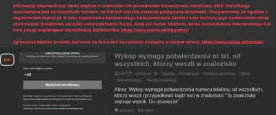 LM317K - #afera #moderacjacontent #wykop "Podejrzana aktywność" - kliknięcie #!$%@? w...