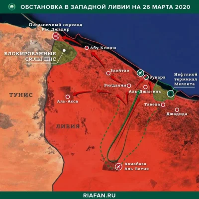 wykopix - Mapa Zachodniej Libii przy Al Zuwaya.
Tym razem od Rosjan.

Co ciekawe t...