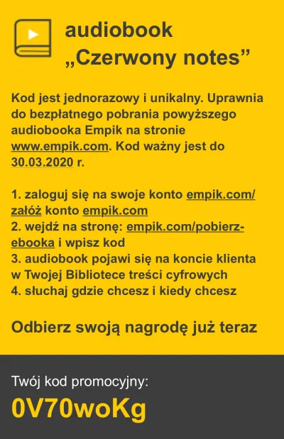 mirekjanuszandrzejcebulak - @mirekjanuszandrzejcebulak: 

#rozdajo #audiobook