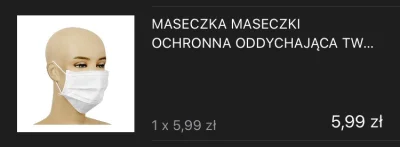 tfbeen - Rok temu kupiłem 50 szt masek za 6zl, dziś sprzedają to po 200zl xD jest opc...