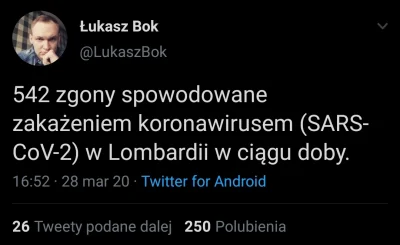 Veux - We Włoszech zapowiada się kolejny rekord zgonów... w samej Lombardii są 542 zg...