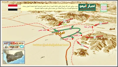 wykopix - Odziały Ansar Allah otaczają dystrykt Hays w prowincji Al Hudaydah.
Pytani...