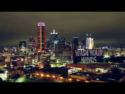 thoorgal - Dallas nocą z drona w 4K po tym jak ogłoszono lockdown (shelter in place)....