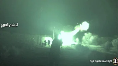 wykopix - Libijska Armia Narodowa zaprezentowała zdjęcia z bombardowania Ain Zara.
W...