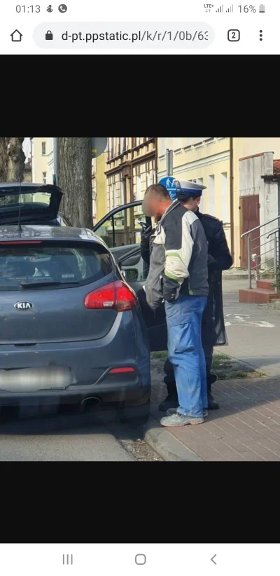 soxn - Typ w-----l na prostej w drzewo w mieście. Aż cały czerwony od Alko. Wydmuchal...