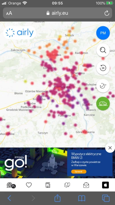 kogi - Mireczki z #Warszawa Poczujcie się dziś jak na Śląsku. Tam takie powietrze maj...