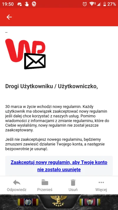 DontDoThis - Przyszedł mi taki email z linkiem na @WirtualnaPolska żeby zaakceptować ...