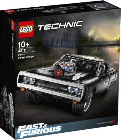 promoklocki - Pierwsze zdjęcia nowego zestawu LEGO Technic 42111 Dom's Dodge Charger,...