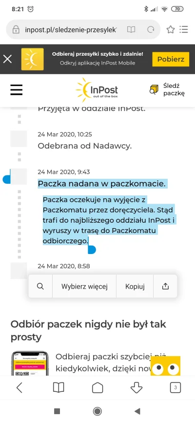 Razikus - Cześć, zastanawiam się czy dla was to też wygląda na błąd.

Wysyłam paczk...