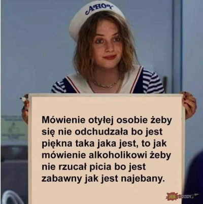 Chudyy - @OddajButa123: wrzucę kolejny raz. Najprawdziwsza prawda. Sam jestem gruby, ...